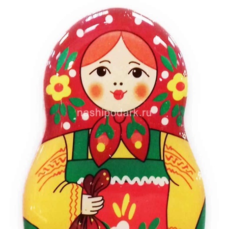 Магнит матрёшка 6х3см Арт. 140219253 Магнит матрёшка 6х3см Арт. 140219253