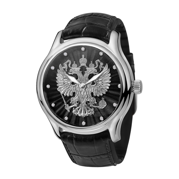 Серебряные мужские часы НИКА EXCLUSIVE 1102.1.9.72A 