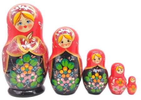 Матрешка Кировская 16 см. 5 мест арт. 689952