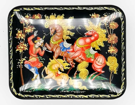 Шкатулка Палех Конек-горбунок 826783 