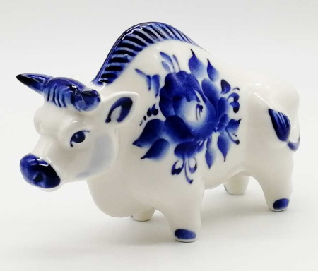 Бык символ 2021 11х7 см. арт. 824561 купить Бык символ 2021 11х7 см. арт. 824561 купить