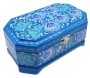Шкатулка синяя 17х10 см. арт. 584733