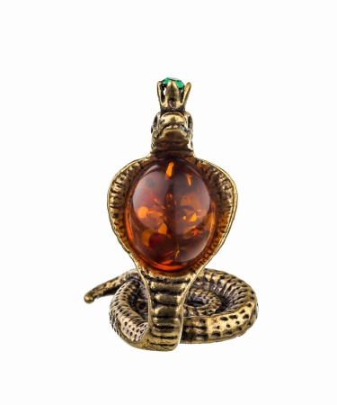 Змейка кобра с короной 20х31 мм. арт. 315