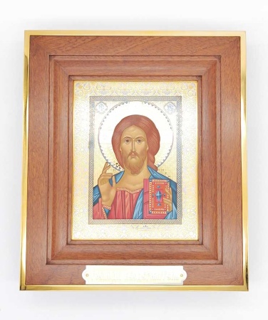 Икона Господь Вседержитель 21х18 см. 