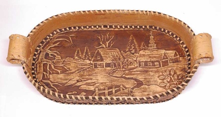 картинка Сухарница 18х33 см. арт. 683311 магазин русских сувениров  Наши подарки