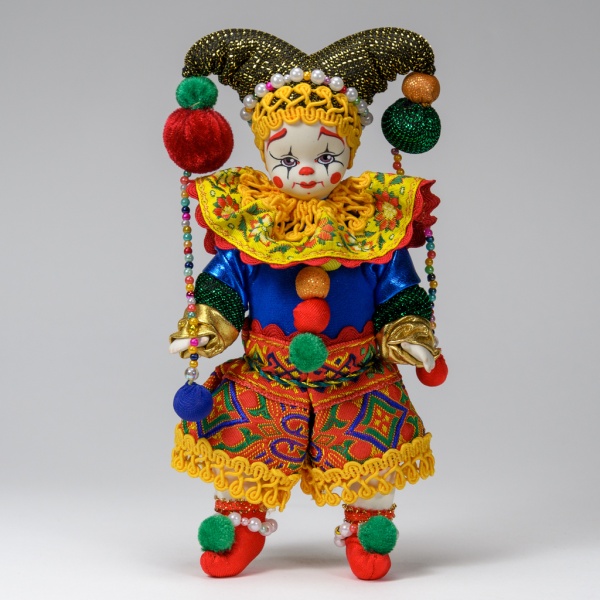Интерьерная кукла Клоун арт. 789633
