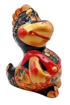 Дракон Хохлома 10 см арт. 7646535 