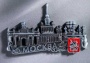 Магнит металлический фигурный «Москва» Магнит металлический фигурный «Москва»