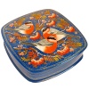 Шкатулка лаковая 16х16  "Снегири" см. арт. 9973433 