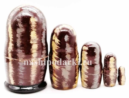 картинка Матрешка "Ежик" 11 см. 5 мест арт. 8572811 матрешки