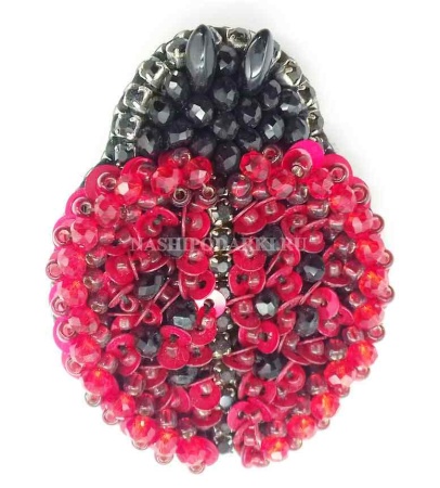 Броши из бисера