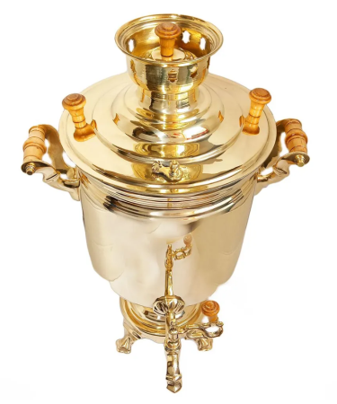 Самовар на дровах 7 литров арт. 976439  Самовар на дровах 7 литров арт. 976439