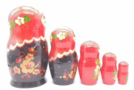 Матрешка Вятская - Кировская "Петушок" 15 см. арт. 657844