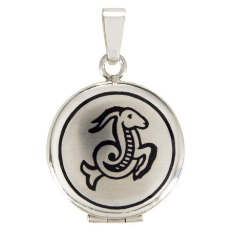 картинка Серебряный Медальон "Козерог" Арт: 10130036К05 