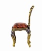 Стул винтажный из латуни с янтарем 25х63 мм. арт. 938