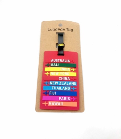  Бирка на багаж №3 (Страны) Артикул: BIR-03 