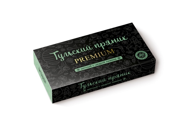 Пряник PREMIUM мятный с цедрой лимона, 140 гр. арт. 873433
