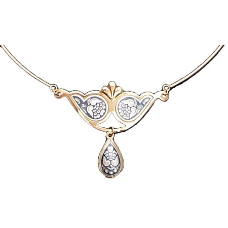 картинка Серебряное Колье Арт: 10190034А06 