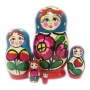 Матрешка Полхов-майданская 5 мест 10см арт. 1118310