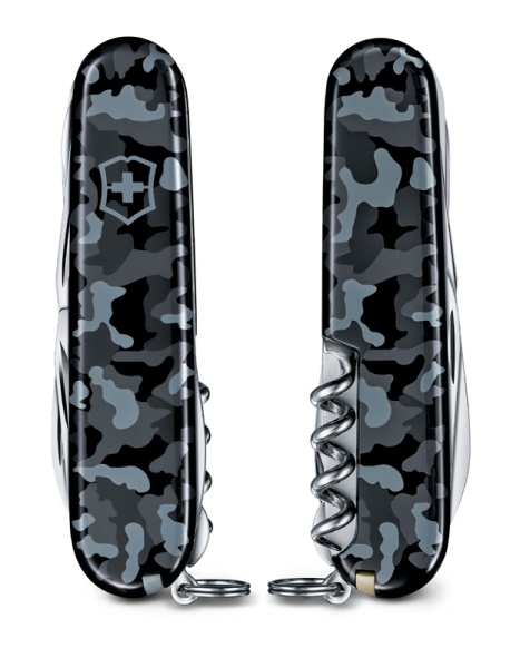 Нож перочинный Huntsman Navy Camouflage VICTORINOX 1.3713.942 