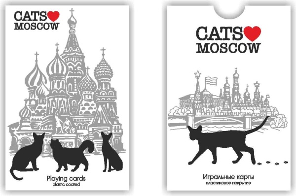 Карты игральные "Москва" арт. 636535