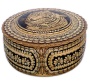 Шкатулка береста (Лев) 4х9см арт. 8765222 картинка Шкатулка береста (Лев) 4х9см арт. 8765222 магазин русских сувениров  Наши подарки