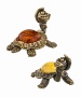 Фигурка из латуни Черепаха в шляпе 50х32 мм. арт. 302