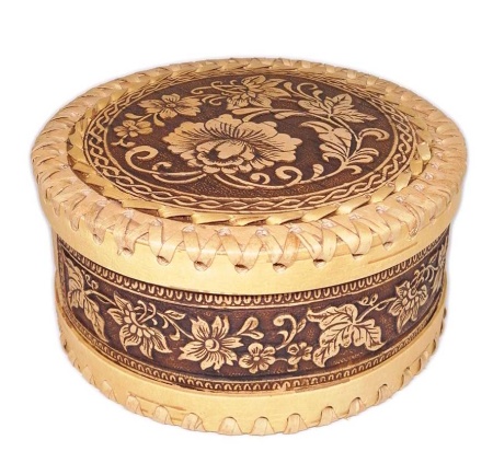 Шкатулка круглая 15 см. арт. 565467