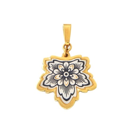 картинка Серебряная Подвеска "Клён" Арт: 10040578А06 