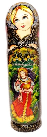 Штоф "Хлеб да соль" 0.7 л. 40х10 см. арт. 8963282