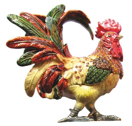  Шкатулка "Петух" арт. BP1930K1 