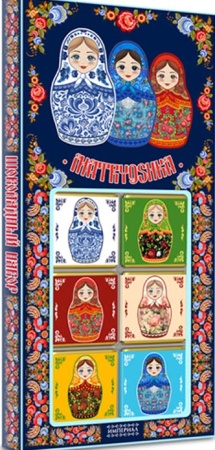 Шоколадный набор "Три матрешки" арт. Б11206