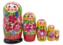 Матрешка цветы 16 см. 5 мест арт. 76578622