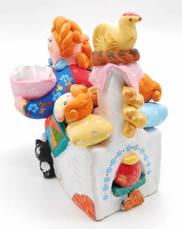 Ковровская игрушка "Печь" 15х16 см. арт. 980689313