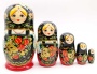 Матрешка "Хохлома" 18 см. 5 мест арт. 962563  Матрешка "Хохлома" 18 см. 5 мест арт. 962563