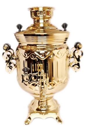 картинка Самовар электрический 3 литра (Банка-латунь)  арт. 468328 Москва картинка Самовар электрический 3 литра (Банка-латунь)  арт. 468328 Москва