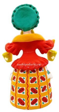 Водоноска дымковская игрушка 23 см. арт. 865265