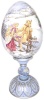 Яйцо авторское "Зима" 32 см. арт. 896237