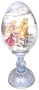 Яйцо авторское "Зима" 32 см. арт. 896237