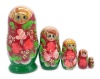 Матрешка недорогая 11 см. 5 мест арт. 5117521