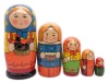 Матрешка Сергиево-посадская 5 мест 17 см. арт. 393372