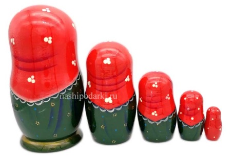 Матрешка "Петя" 17см 5 мест арт. 873328