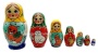 Матрешка " С кошками" 14см 7мест арт. 4277113