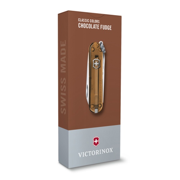 Нож-брелок Classic SD Colors Chocolate Fudge VICTORINOX 0.6223.T55G 