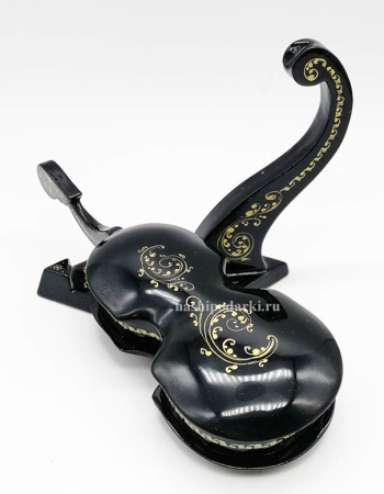 Шкатулка скрипка Жар-птица 15 см, арт. 5474583 