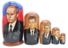 Матрешка Путин 18 см. 5 мест. арт. 5756235
