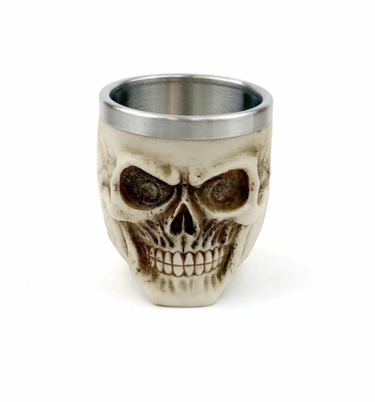 Бокал для виски"Череп №1" Артикул: 4484 