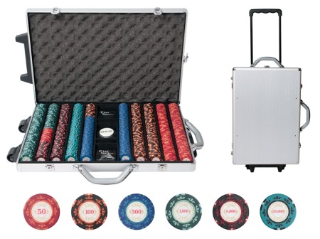 Набор для покера Casino Royale на 1000 фишек Артикул: cr1000 