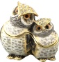 Шкатулка ажурная "Две совы" арт. WS0JB81345J2 
