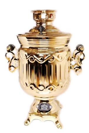 картинка Самовар электрический 3 литра (Банка-латунь)  арт. 468328 Москва картинка Самовар электрический 3 литра (Банка-латунь)  арт. 468328 Москва